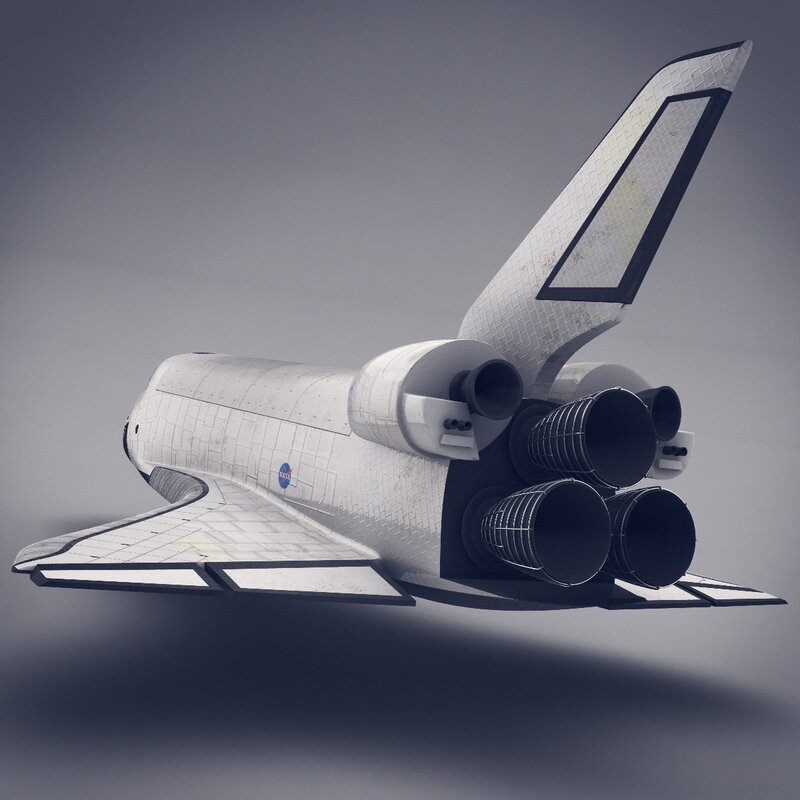 Space Shuttle 3d Model